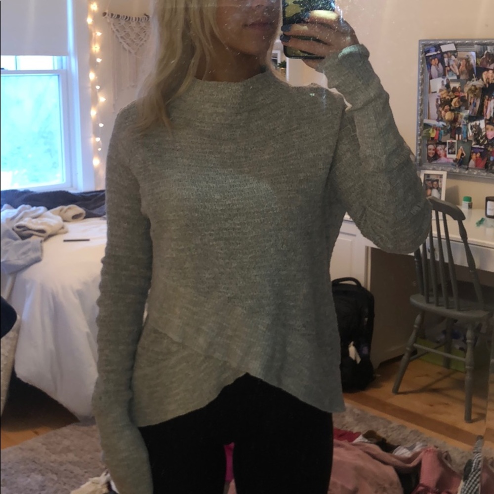 Free People Gray Sweater